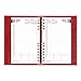 Brownline 2016 Coilpro Daily Planner, Perfect Binding with Hard Red Cover, English, 8-Inch by 5-Inch (CB634C.RED-2016)