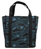 Dolphins Reusable Grocery or Shopping Bags ECO EARTH FRIENDLY GREEN Totes