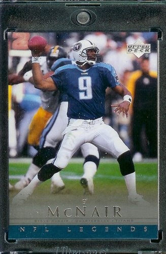 2000 Upper Deck Legends # 86 Steve McNair Tennessee Titans Football Card - Mint Condition - Shipped In Protective ScrewDown Display Case!