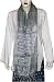 Pure Silk Indian Scarves Rectangular 28 x 80 inches (psrf088)
