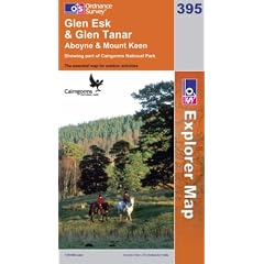 Glen Esk and Glen Tanar (OS Explorer Map Series) (OS Explorer Map Series)