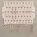 Wall Mount Earring Holder Storage Rack Hanging Jewelry Organizer Display (Earring Angel Frosted Acrylic)