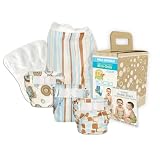 Bumkins Diaper Bundle 3-Pack- Boy Elements, Large
