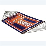 Illinois Fighting Illini NCAA Hammock with Pillow (55x82)
