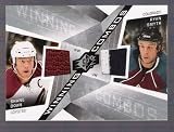 RYAN SMYTH SHANE DOAN 2008-09 SPX Winning Combos DUAL JERSEY Card Edmonton Oilers Phoenix Coyotes Hockey