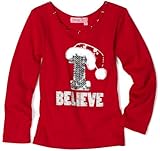 Haven Girls 2-6X Long Sleeve I Believe Tee