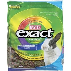 Kaytee Exact Rainbow Treats for Rabbits, 4-Pound