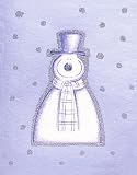 The Gift Wrap Company Boxed Christmas Cards, Glitter Nose Snowman, 20-Count Box (Pack of 2)