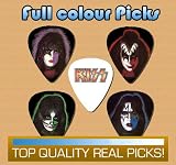 Kiss 10 Single Sided Special Guitar Picks