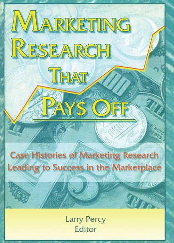 Marketing Research That Pays Off: Case Histories of Marketing Research Leading to Success in the Marketplace (Haworth Marketing Resources)
