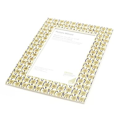 V&A Flower Textile Picture Mount||EVAEX