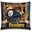 Northwest Pittsburgh Steelers Real Photo Throw Pillow