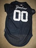 Officially Licensed by MLB - New York Yankees Dog Baseball Jersey - Medium