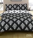 Black Duvet Cover - Luxury Quilt Set - Elegance King
