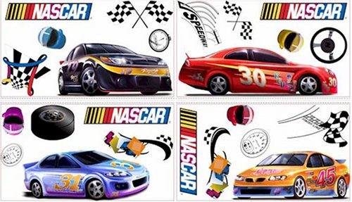 Nascar Wall Stickers Set