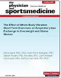 The Effect of Whole Body Vibration Short Term Exercises on Respiratory Gas Exchange in Overweight and Obese Women (The Physician and Sportsmedicine) 51sFvyRM%2BuL. SL160 The Effect of Whole Body Vibration Short Term Exercises on Respiratory Gas Exchange in Overweight and Obese Women (The Physician and Sportsmedicine)