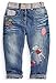 Kids Baby Girl Children Floral Long T-shirt Top+Jean Pants Set Outfit