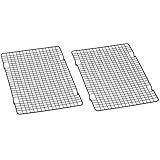 Baker's Secret 1061483 10-by-16-Inch Nonstick Cooling Rack, Set of 4