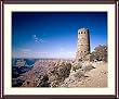 Grand Canyon Watchtower Photograph - Beautiful approx. 24x28-inch Framed & Matted - 1 7/8-inch Walnut Toned Wood Frame - Photographic Print by Carol M. Highsmith