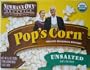 Newman's Own Organics Pop's Corn, Organic MicrowavePopcorn, Unsalted, 8.4-Ounce Boxes (Pack of 12)