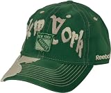 Reebok New York Rangers St. Patrick's Day Clover Slouch Hat