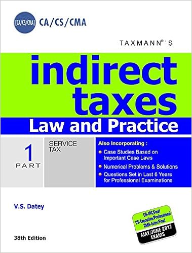 V.S Datey - Indirect Taxes Book 2017 Edition -