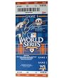Texas Rangers Josh Hamilton Autographed 2010 World Series Game 1 Mini Mega Ticket, Proof Photo