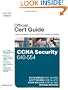 CCNA Security 640-554 Official Cert Guide