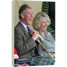 Box Canvas Print of THE MEY HIGHLAND GAMES, SCOTLAND, BRITAIN - 07 AUG 2004 from Rex Features