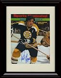 Framed Phil Esposito Sports Illustrated Autograph Print - Boston Bruins - 11/19/1973
