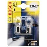 Produkt-Bild: Bosch 1987301055 Autolampe P21/5W LONGLIFE - Stopp-/Blinklicht-/Schluss-/Kennzeichenlampe