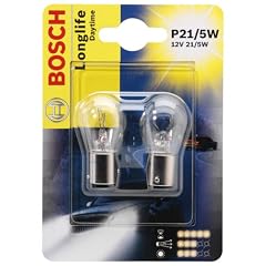 Bosch 1987301055 Autolampe P21/5W LONGLIFE - Stopp-/Blinklicht-/Schluss-/Kennzeichenlampe