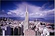Beautiful Sky Over Transamerica Tower and San Francisco - Classic 16x20-inch Photographic Print by Carol M. Highsmith