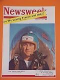 Chuck Yeager The Fastest Man Alive February 22 1954 Newsweek Magazine Matted 11 X 14 Inch Size Delivered Ready For Framing