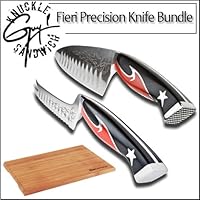 Guy Fieri ER28 8in. Knuckle Sandwich And ER29 5.5in. Dragon Dagger Chefs Knives Bundle