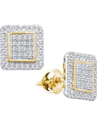 0.30CTW DIAMOND MICRO PAVE EARRING