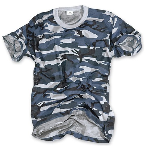 Surplus CAMOUFLAGE T-SHIRT HERREN, BLAUTARN
