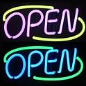 Neon OPEN Sign-Solid Colors or Multi Colors