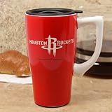 NBA Houston Rockets 16oz. Ceramic Travel Tumbler w/Lid