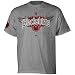 adidas Nebraska Cornhuskers Blackshirts Dark Ash Inferno Premium T-shirt