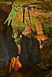 Wallmonkeys Peel and Stick Wall Decals - Stalactites and Stalagmites in the Hall of Giants, Big Room, Carlsbad Caverns National Park; and World Heritage Site, Usesco, New Mexico - Removable Graphic