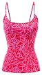 Zumba Women's Shatter Spaghetti Tank