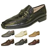 Giorgio Brutini Moc Slip-On With Vamp Strap, M Width by Giorgio Brutini