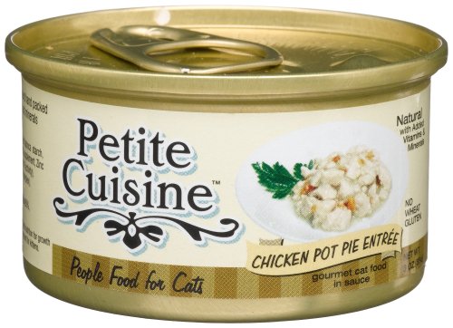 Petite Cuisine Chicken Pot Pie for Cats, 3-Ounce Cans (Pack of 24)