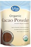 Viva Labs - The BEST Tasting Certified Organic Cacao Powder, 1 LB