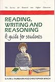 Reading, writing and reasoning: a guide for students