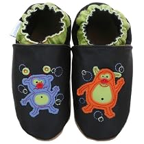Robeez Infant/Toddler Funky Monsters Slip-On
