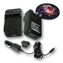 JVC BN-VF808U / BN-VF815 Battery Charger - ( OEM AA-VF8US Equivalent Replacement ) for GZ-MS100 / GR-D870 / GZ-MG730 & Many More Digital Cameras. Includes USB Port and Cable for Charging USB Enabled Cell Phones ** Cable NOT for PC / Photo transfer. ***Includes Mouse Pad***