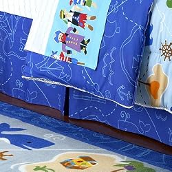 Pirates Full Bed Skirt by Olive Kids