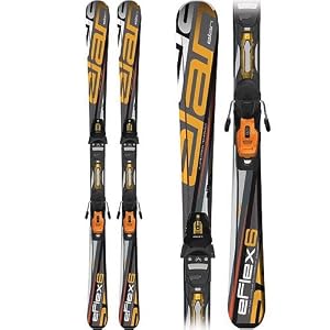 Elan E-Flex 6 Skis with EL 10 QT Bindings 2011 168cm by
